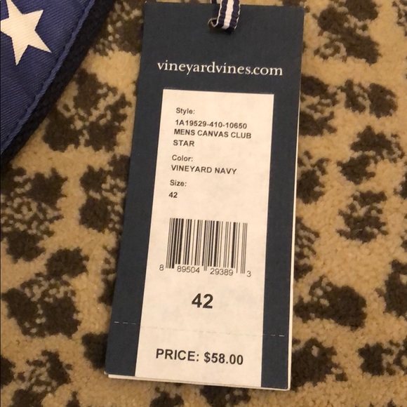 Vineyard Vines Men’s Star Belt Size 42 - Picture 2 of 5